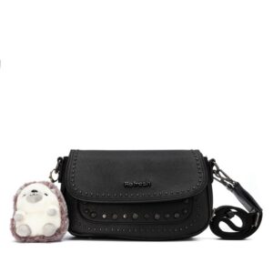 borsa piccola a mano tracolla access in peluche refresh